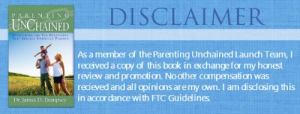 Parenting Unchained disclaimer