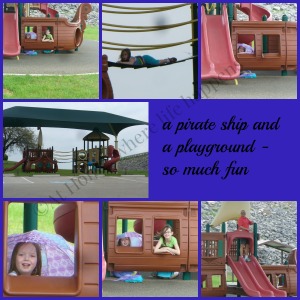 W pirate ship playground