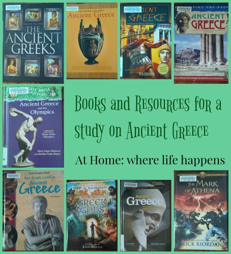 Books and Resources for a study on Ancient Greece